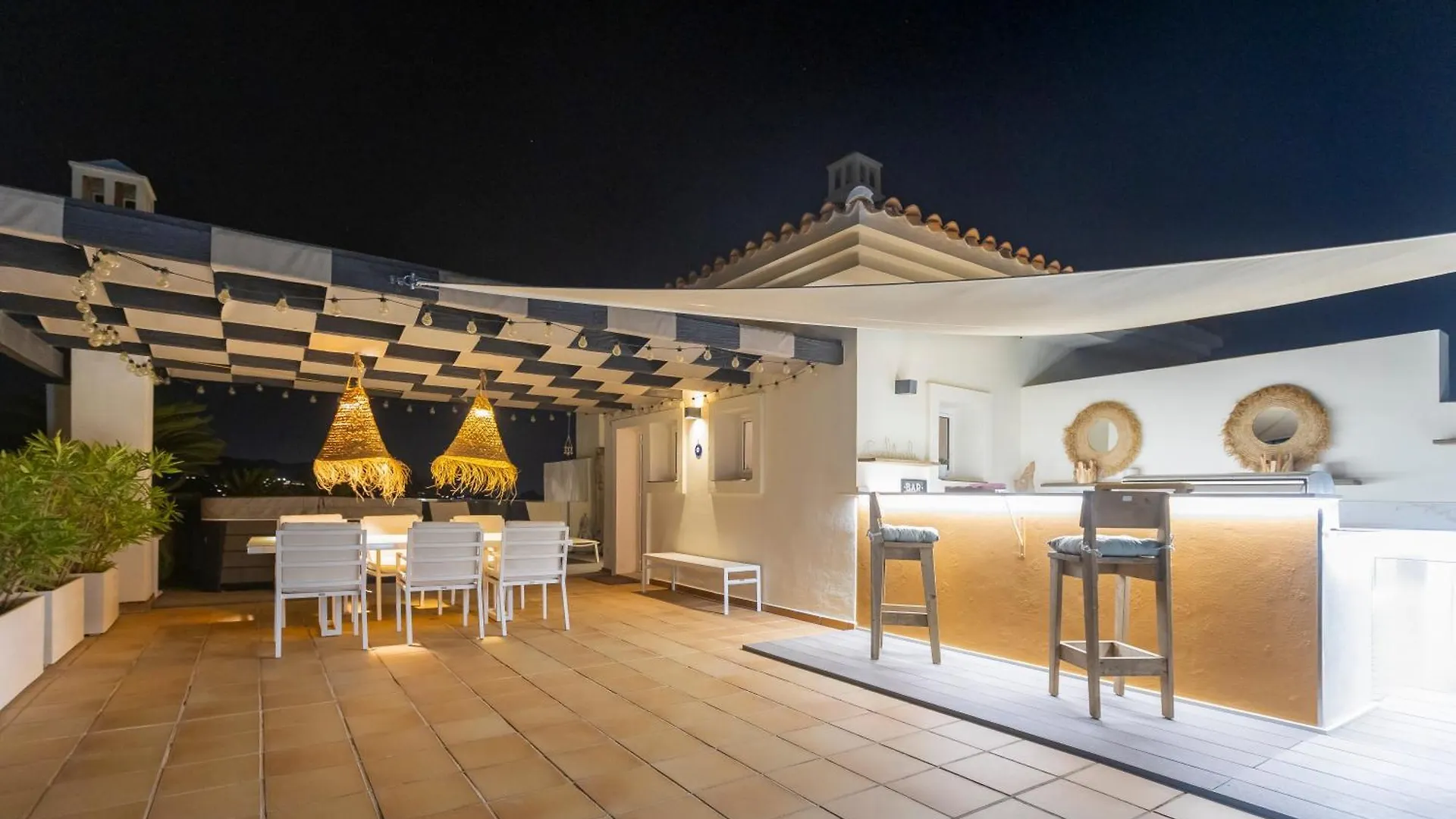Apartamento Penthouse Jacuzzi Huge Terrace 360View Bbq La Mairena